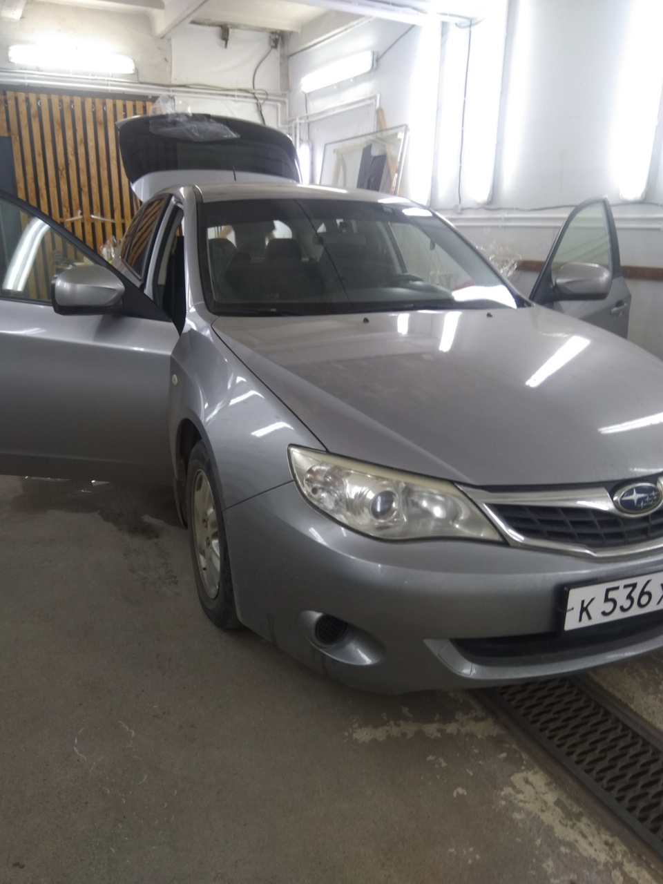 Тонирование по ГОСТу — Subaru Impreza (GE, GH), 1,5 л, 2008 года ...
