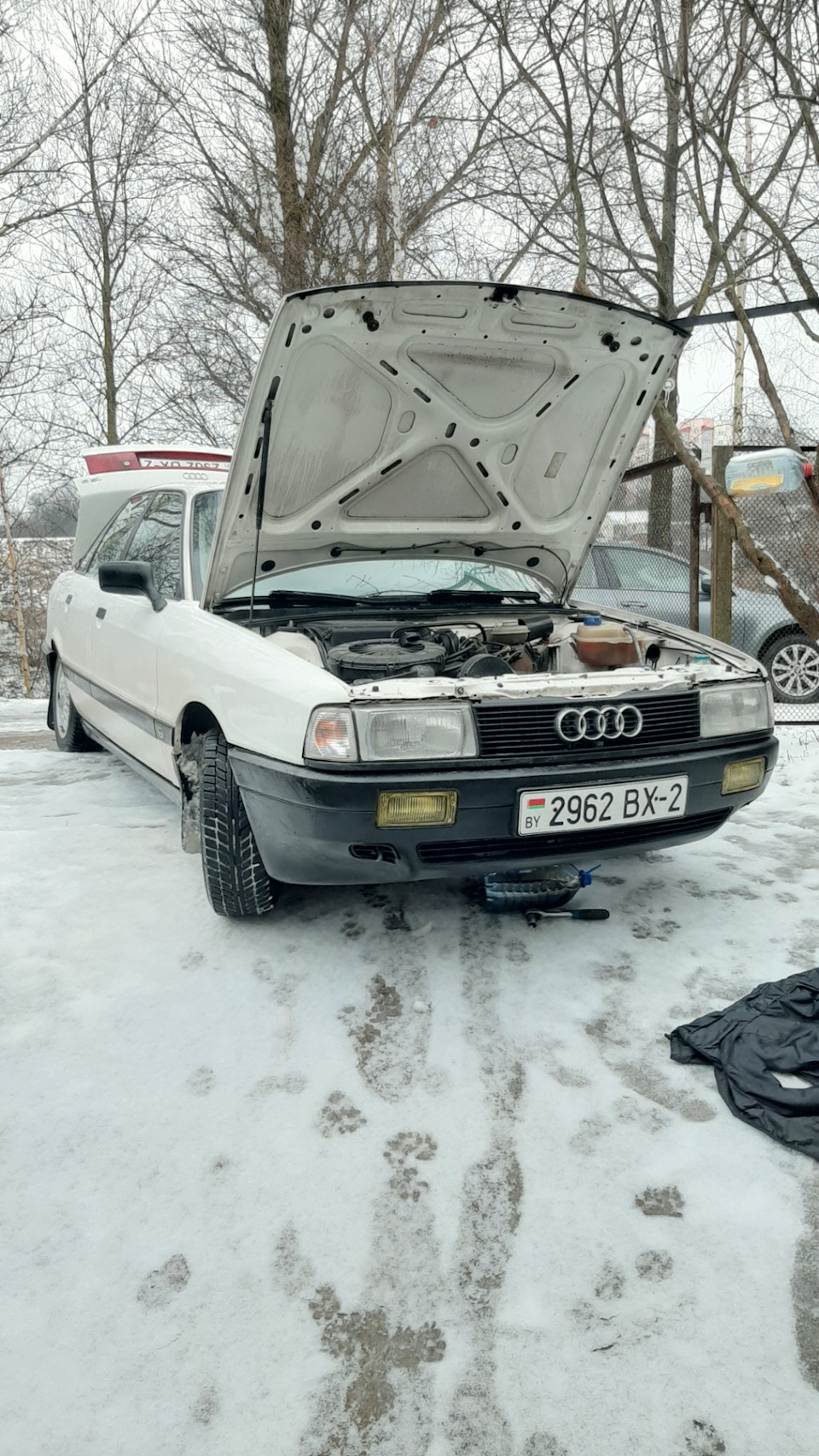 Замена масла — Audi 80 (B3), 1,8 л, 1988 года | плановое ТО | DRIVE2