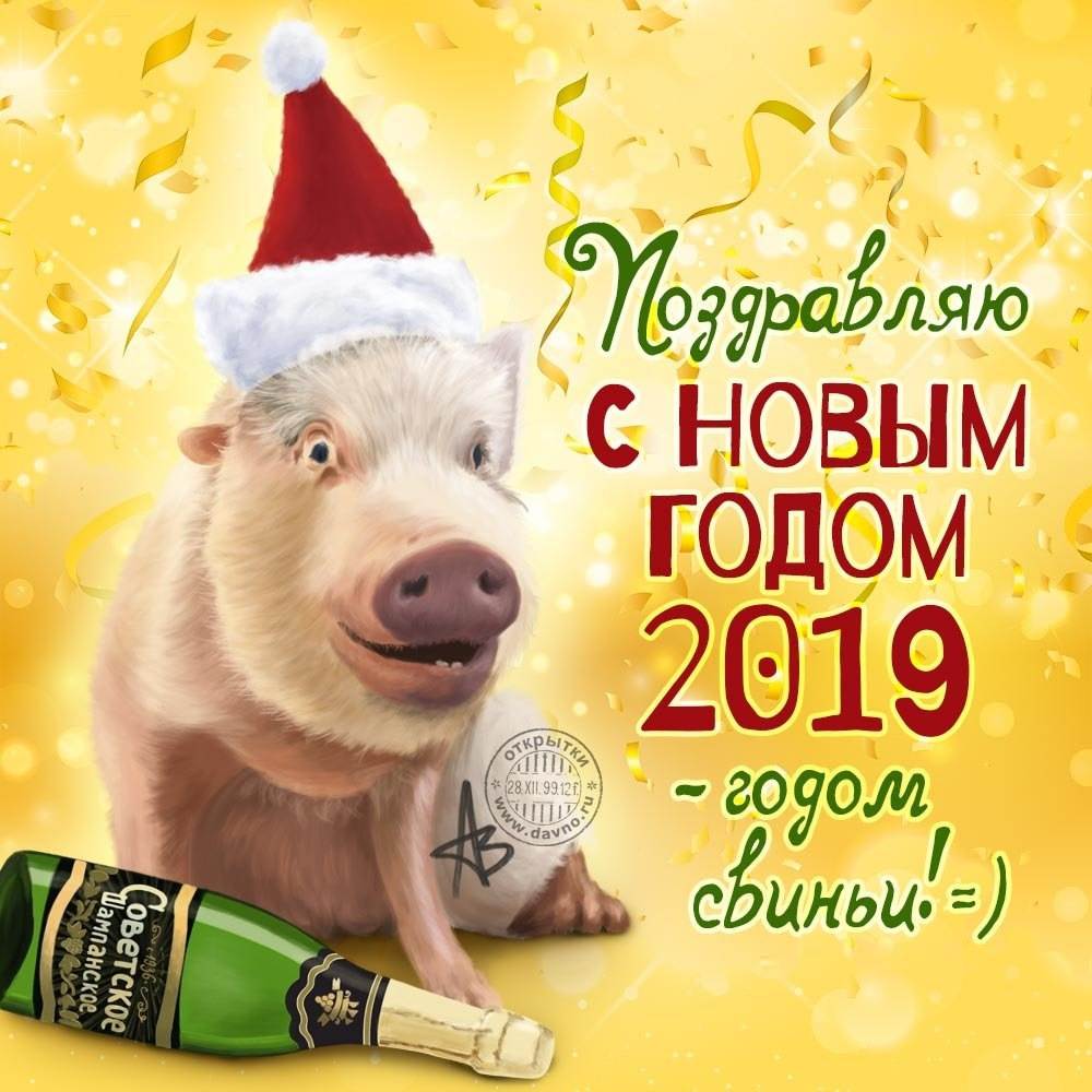 С новым годом 2018 2019 году. С новым годом 2019. С новым 2019 годом с пожеланиями. Прикольный стих с новым годом свиньи. Открытки с новым годом 2019 свиньи