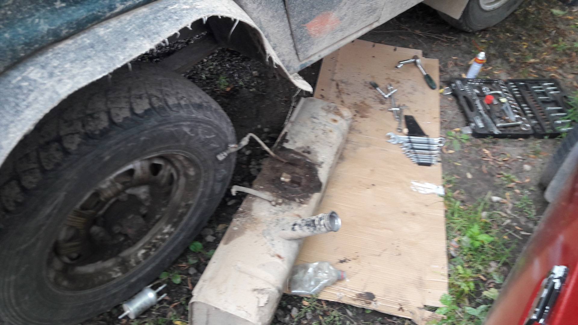 Замена бензонасоса — УАЗ 31512, 2,7 л, 1995 года | поломка | DRIVE2