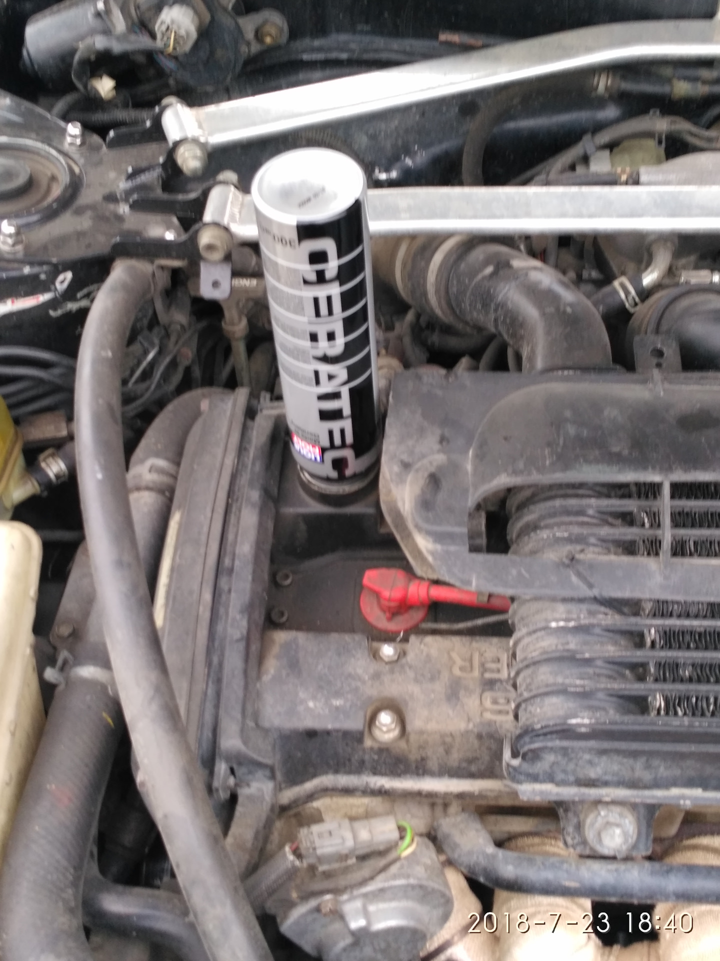 Присадка в моторное масло — Toyota Corolla (100), 1,6 л, 1996 года ...