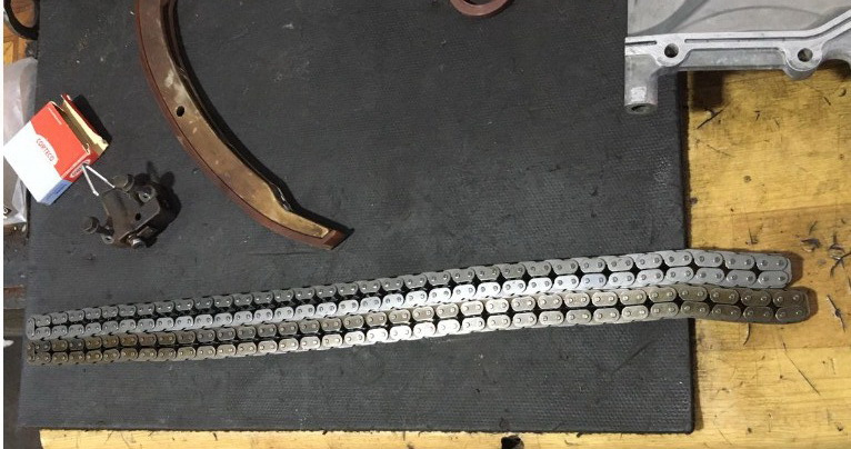 Цепь ГРМ: растянулась и проскочила — Ford Focus II Sedan, 1,8 л, 2010 ...