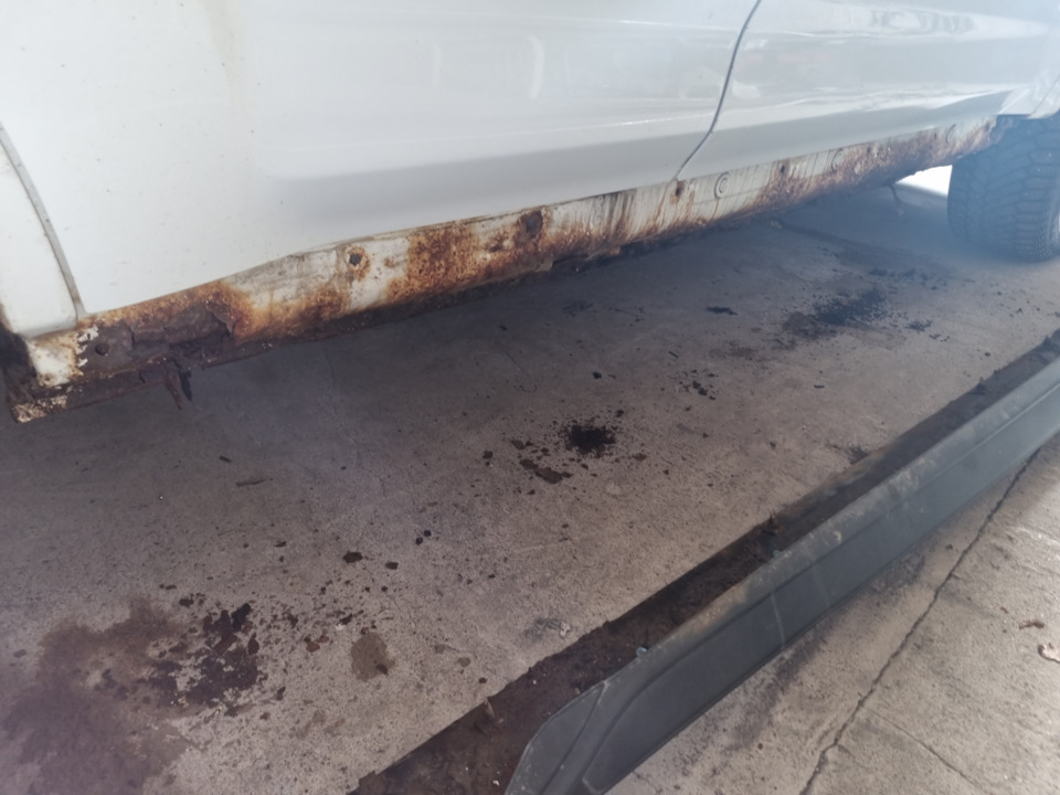 Правый порог, до — Mitsubishi Outlander XL