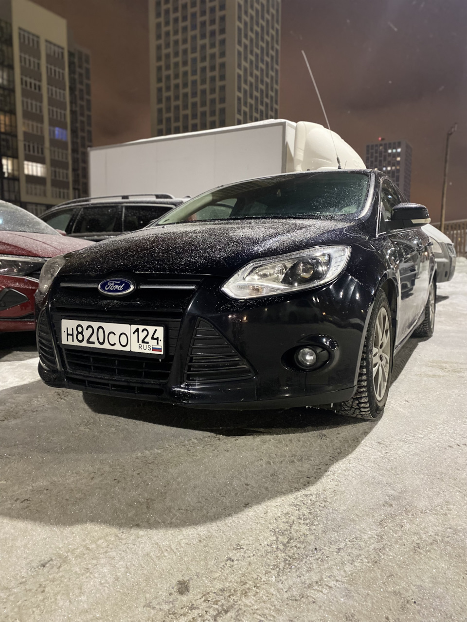 Линзы на ближний свет — Ford Focus Hatchback III, 1,6 л, 2012 года ...