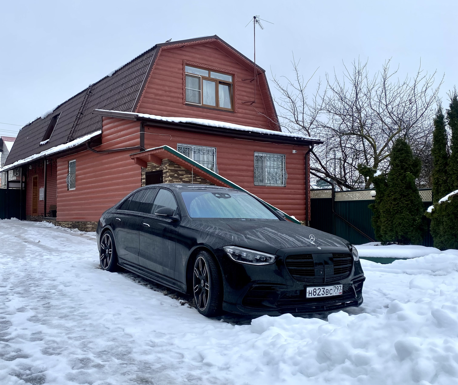 Новый Год в Дивеево!) — Mercedes-Benz S-Class (W223), 3 л, 2021 года |  путешествие | DRIVE2