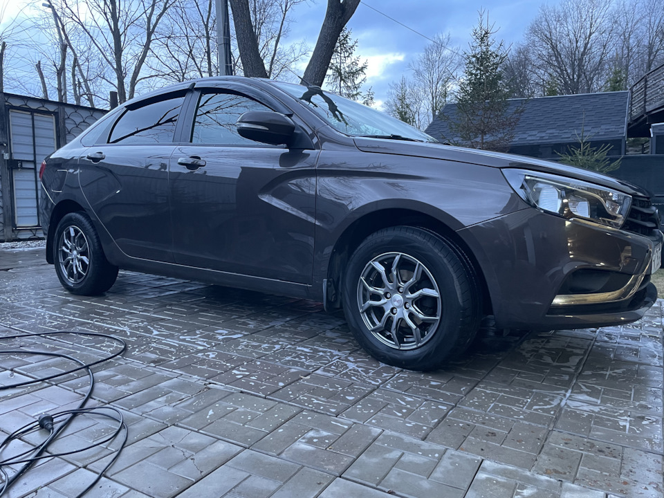 Сезонный пост — Lada Vesta (1G), 1,6 л, 2021 года | колёсные диски | DRIVE2