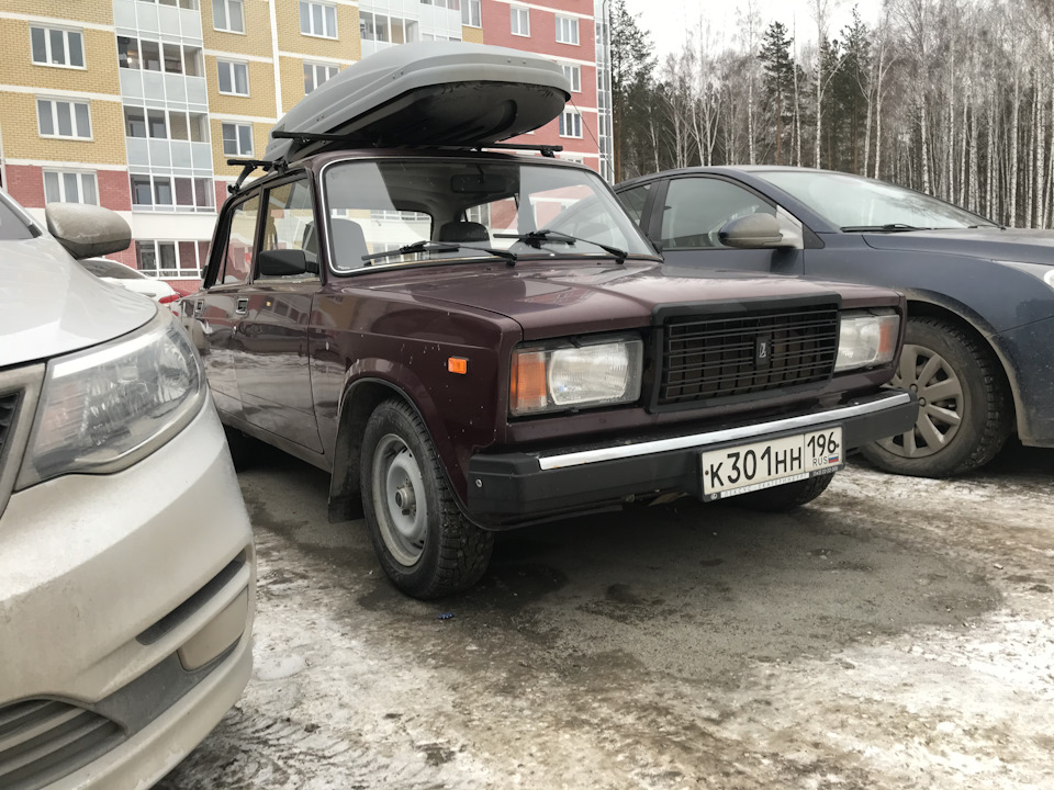 Автобажник Thule — Lada 210740, 1,6 л, 2008 года | аксессуары | DRIVE2