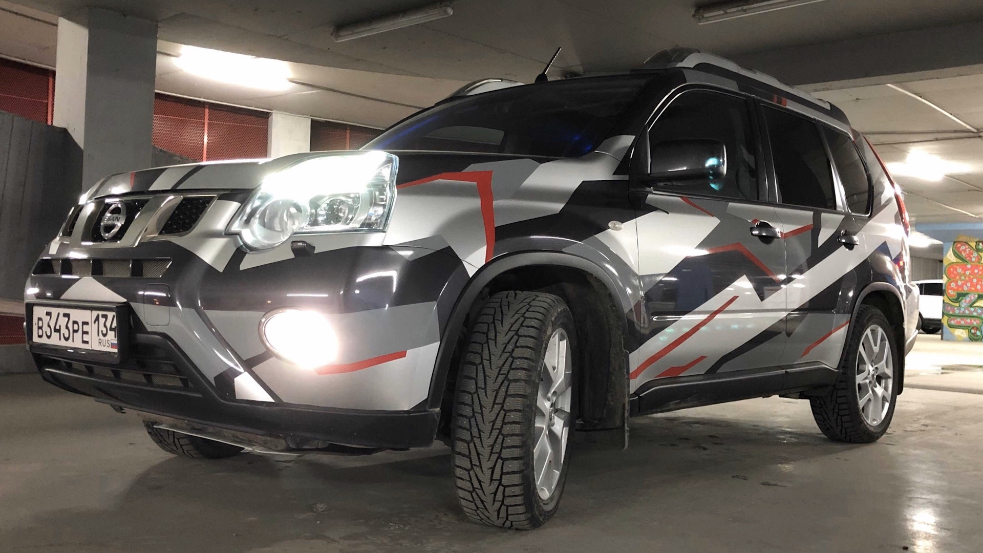 Городской камуфляж (Часть 2) — Nissan X-Trail II (t31), 2 л, 2011 года |  стайлинг | DRIVE2