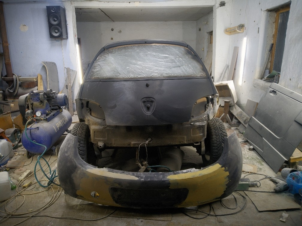 Пайка бамперов — Ford Ka (1G), 1,3 л, 1997 года | кузовной ремонт | DRIVE2