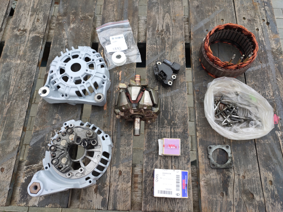 Снова генераторные дела, Valeo 439507 140/14V (он же SG14B019) — BMW X5 ...