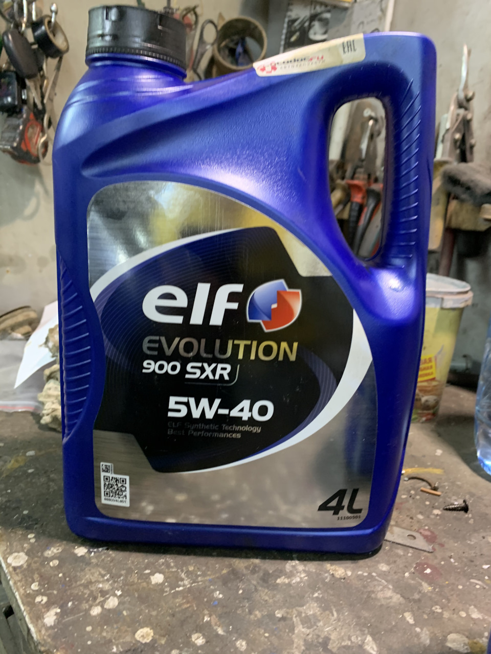 11100501 Масло моторное ELF EVOLUTION 900 SXR 5W40 4Л {RO196115 ...
