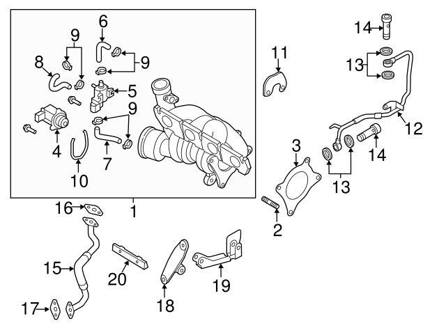 WHT000223 Пустотелый болт VAG | Запчасти на DRIVE2