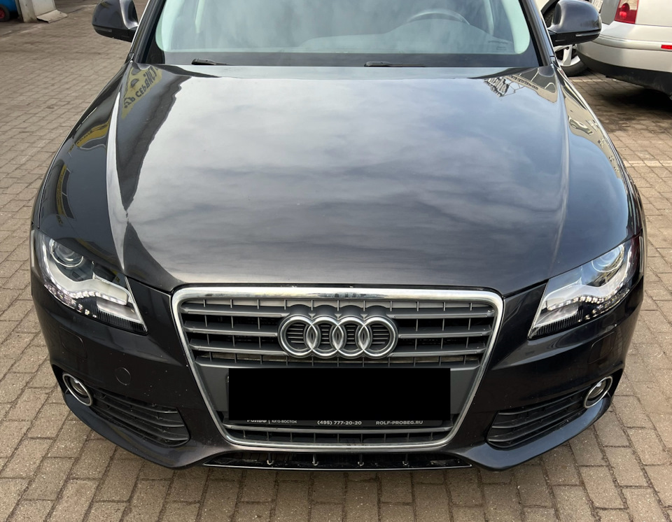 Замена стекол на фарах — Audi A4 (B8), 1,8 л, 2008 года | стайлинг | DRIVE2