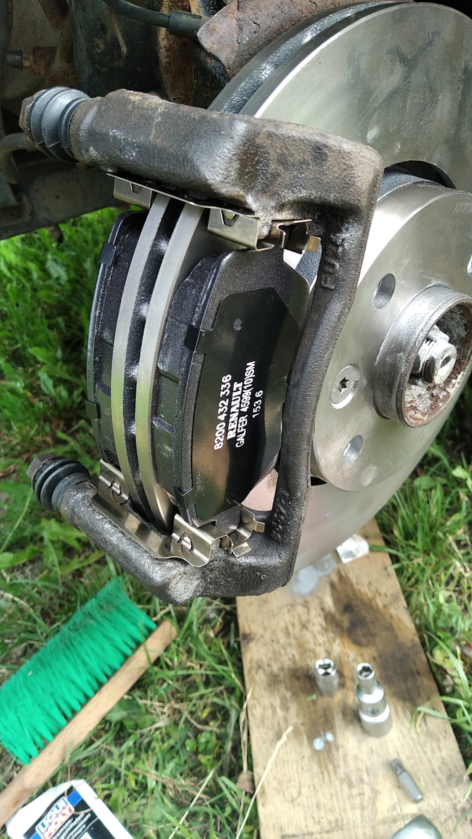 8200432336 Колодки тормозные RENAULT | Запчасти на DRIVE2