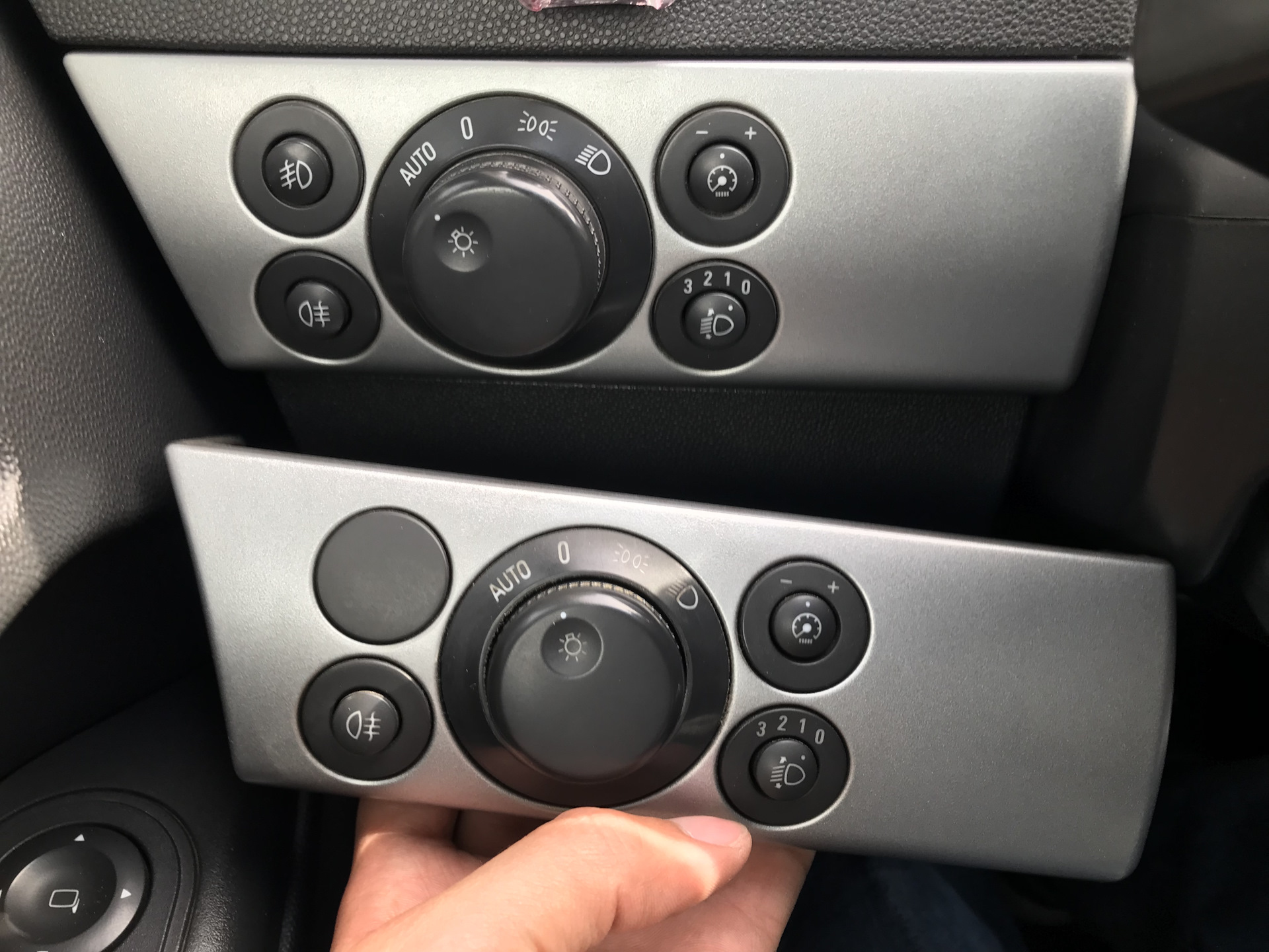 ЧАСТЬ 1: Блок света с кнопкой птф — Opel Astra H, 1,8 л, 2010 года ...