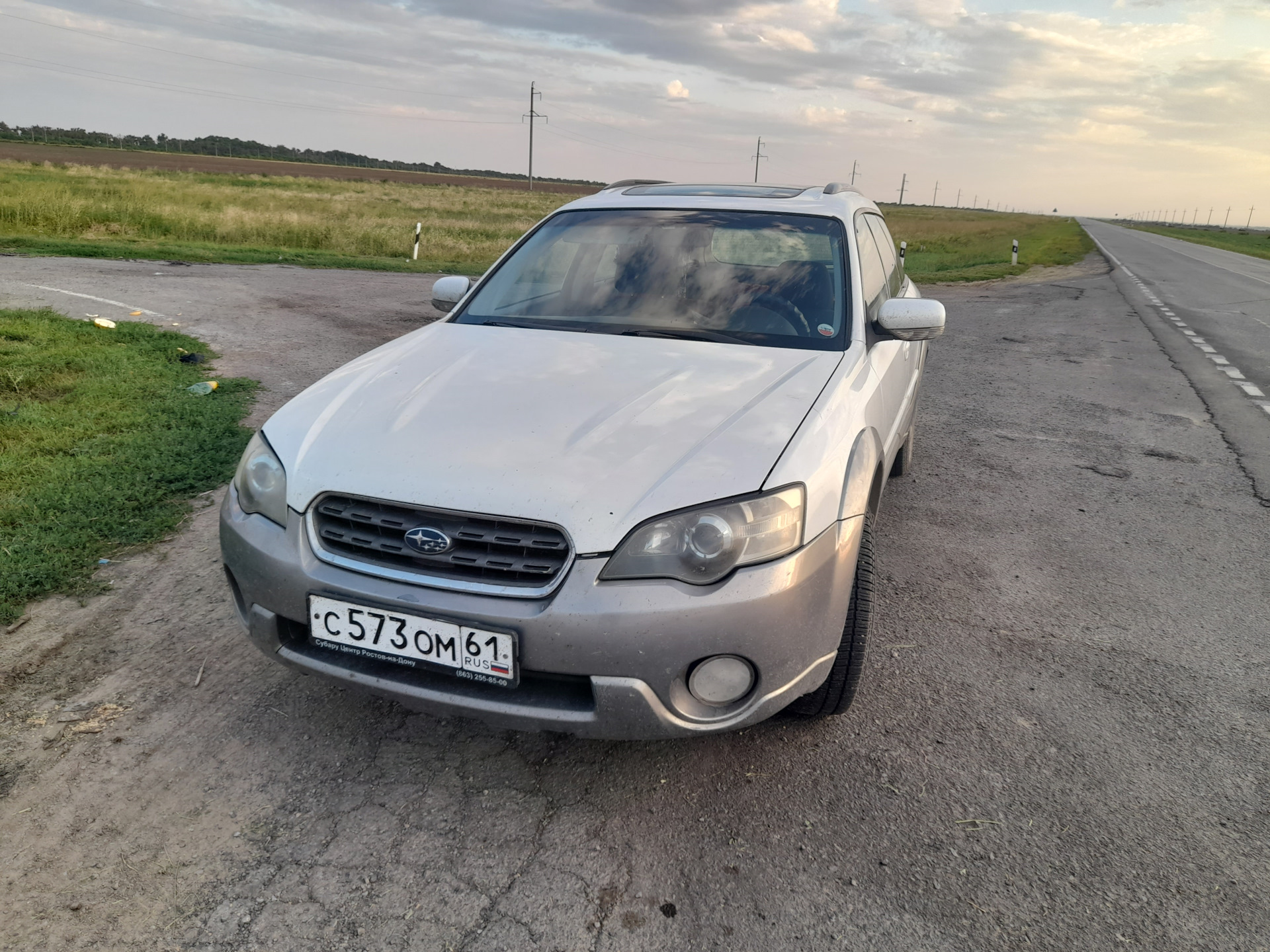 Рейсовый автобус. — Subaru Outback (BP), 2,5 л, 2004 года | путешествие |  DRIVE2