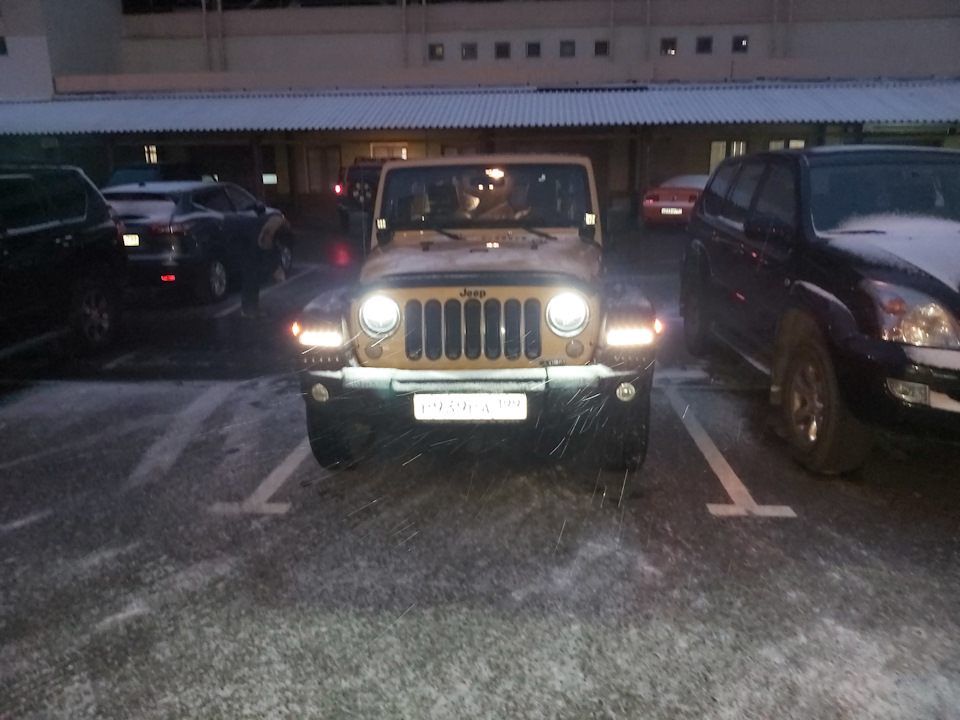 Москва-Воронеж. Первые впечатления от машины. — Jeep Wrangler (JK), 3,6 ...