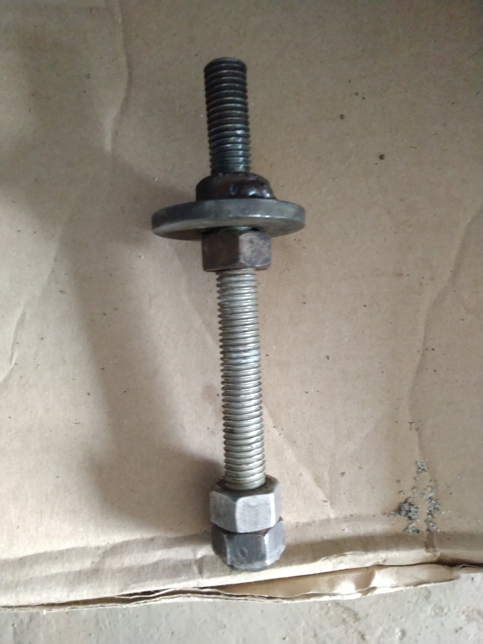 хитрая приспособа для вдавливания тормозного цилиндра — Opel Astra G