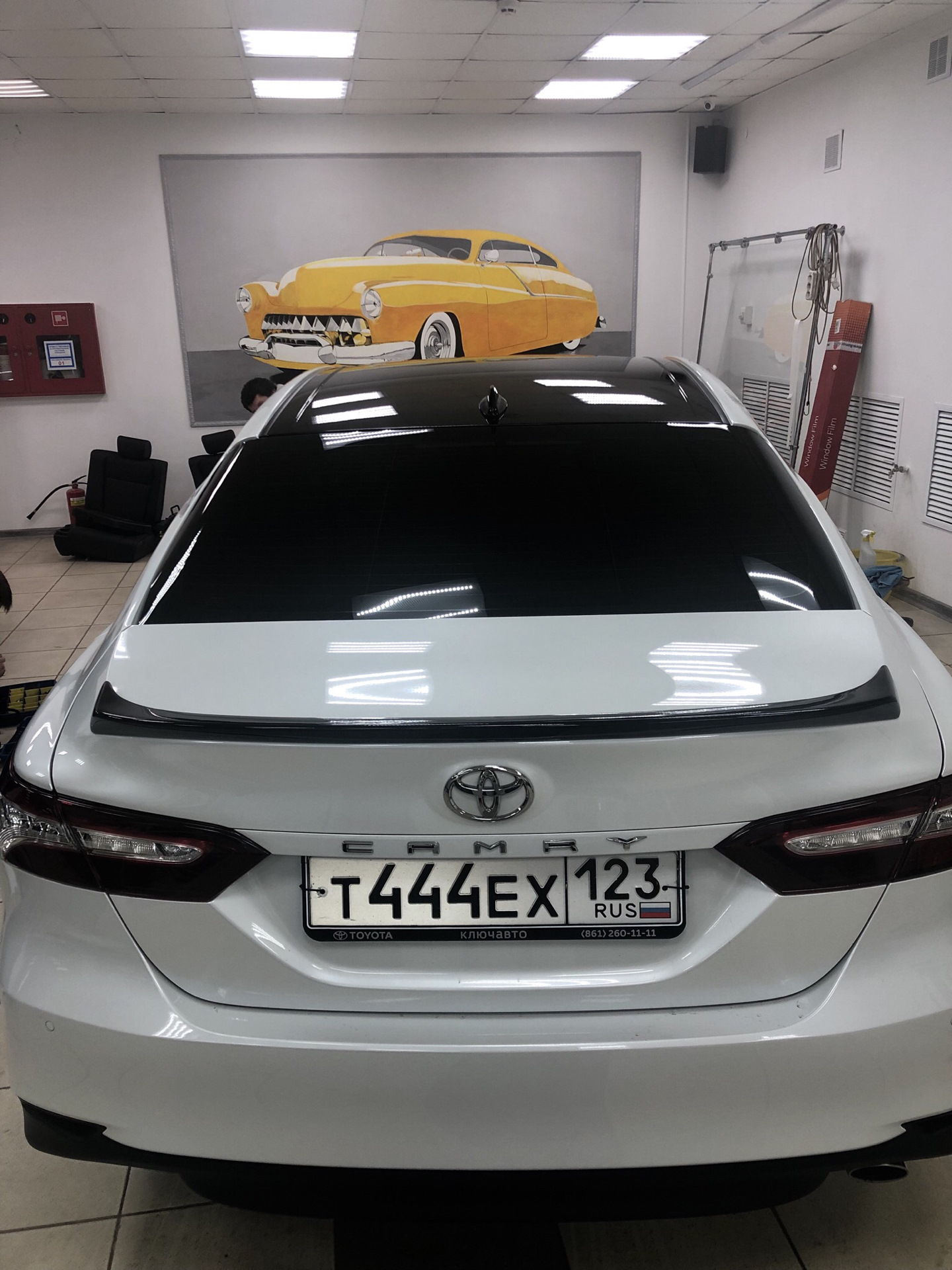 Камри с черной крышей фото Чёрная крыша - Toyota Camry (XV70), 2,5 л, 2018 года тюнинг DRIVE2