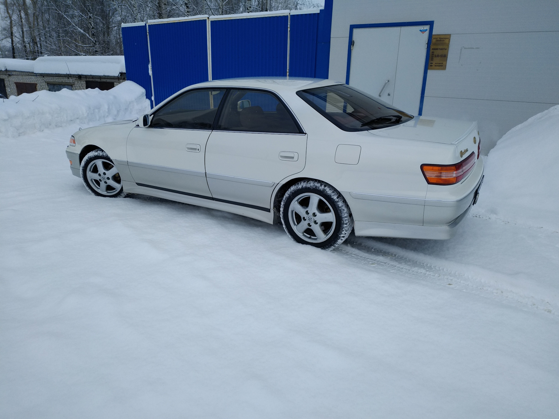 Как выглядит марк 2 100 Подушки двс, акпп и "зимний" Марк. - Toyota Mark II (100), 2,5 л, 1997 года колё