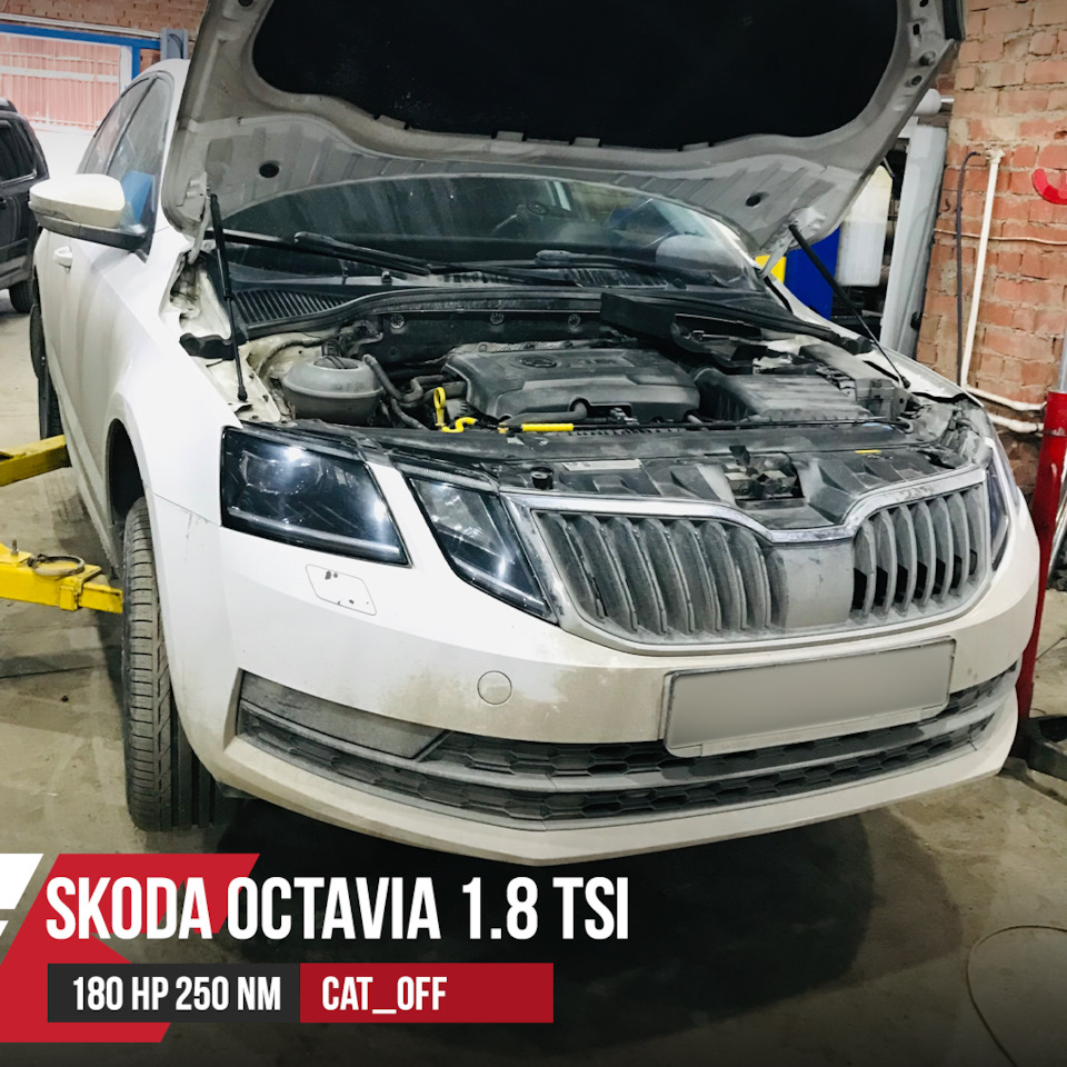 Удаление каталитического нейтрализатора на Skoda Octavia 1.8 TSI. — DRIVE2