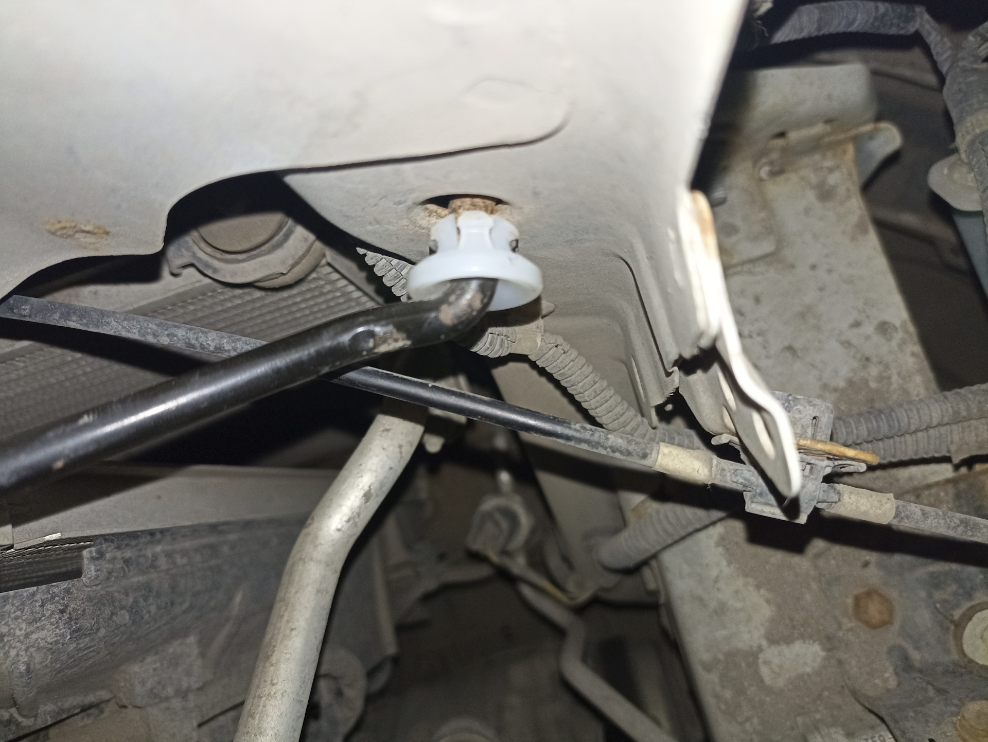Втулка упора капота — Honda Fit Shuttle (1G), 1,3 л, 2011 года ...