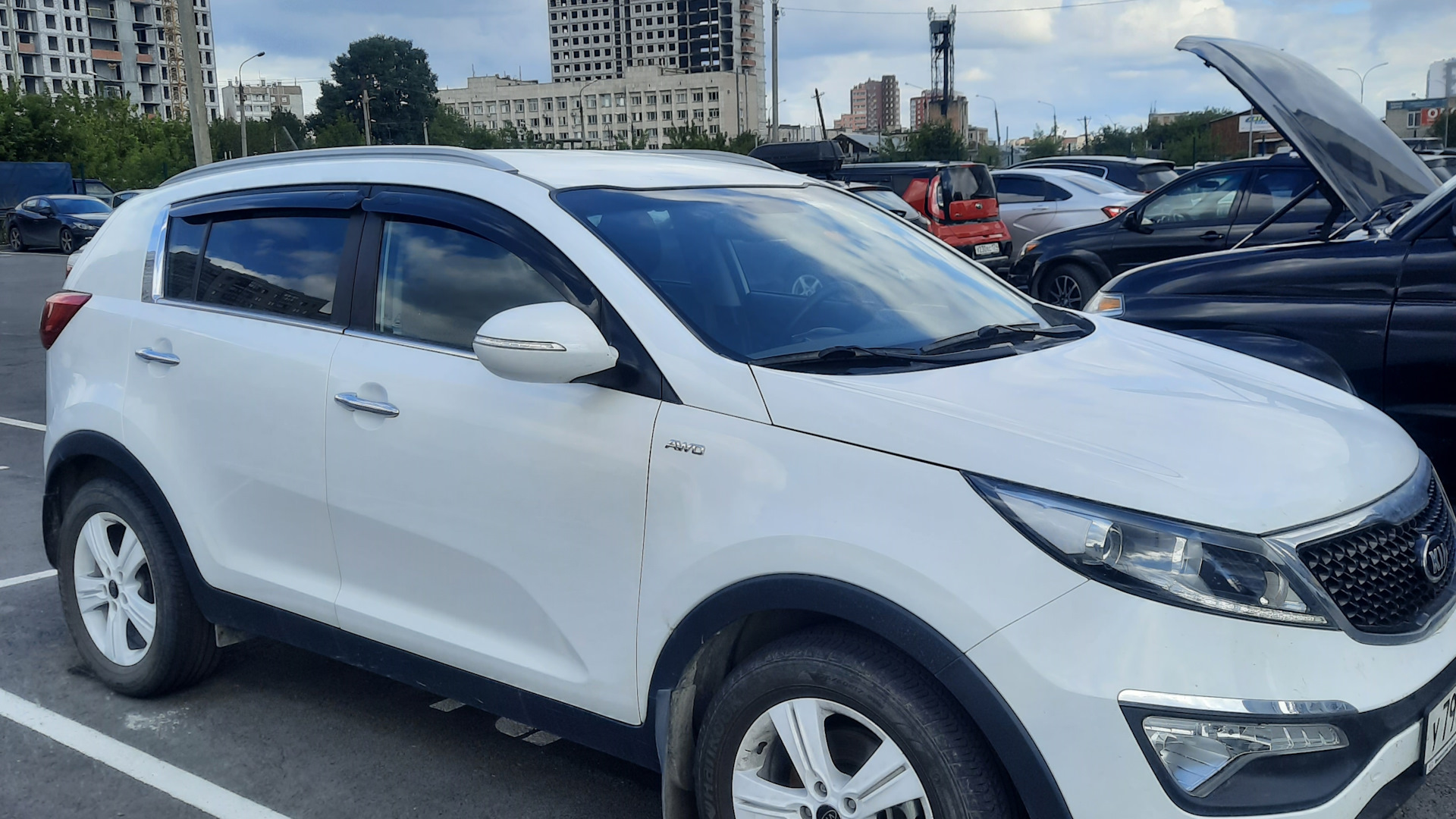 KIA Sportage (3G) 2.0 бензиновый 2014 | Белая жемчужина! на DRIVE2