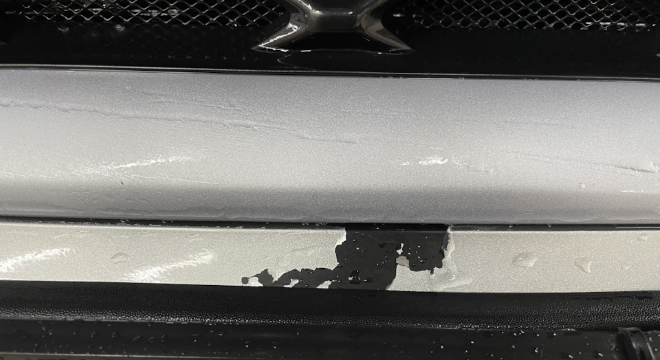 Вздулась краска на бампере. — Hyundai Tucson (TL), 2 л, 2020 года ...