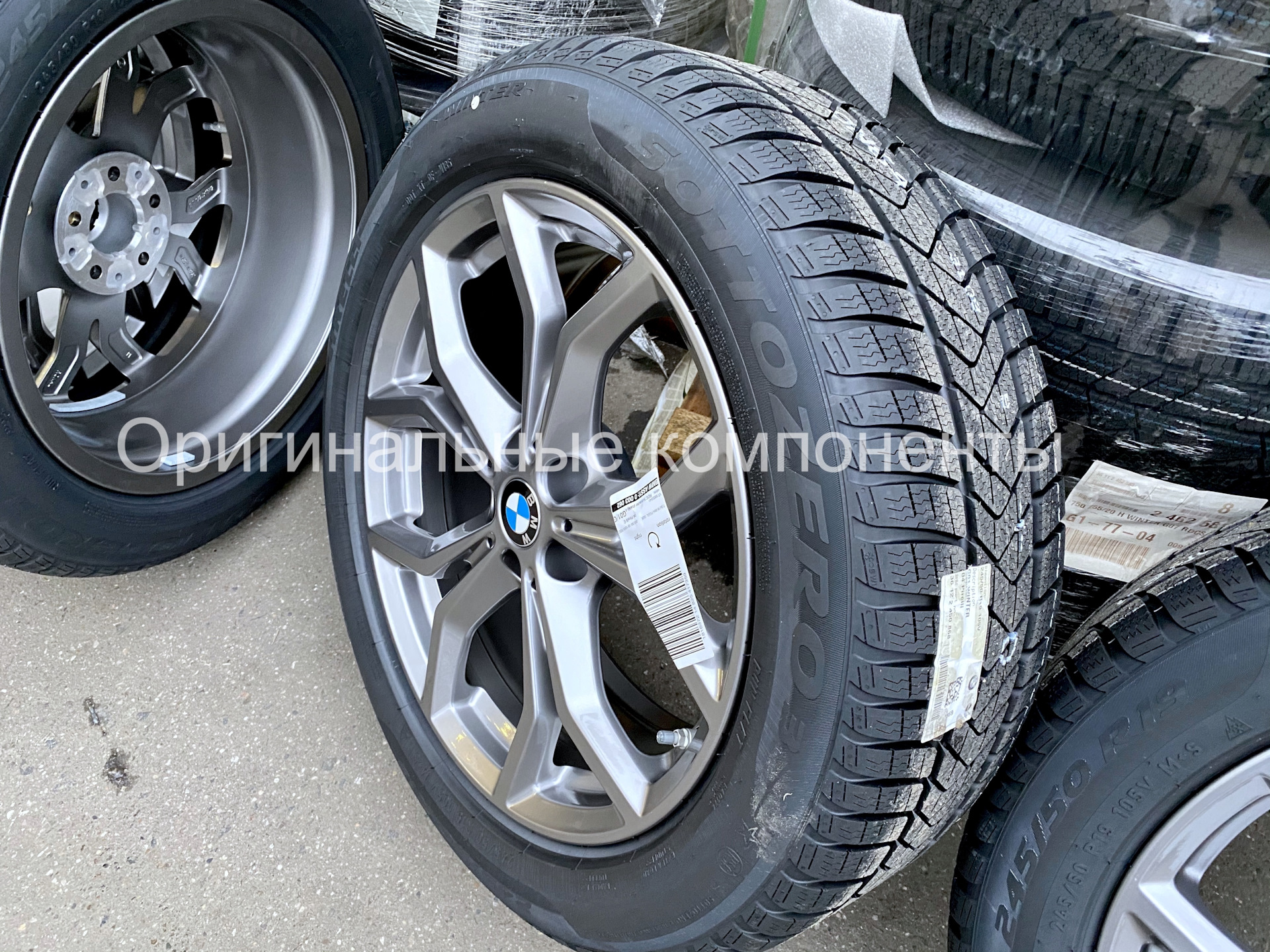 Зимние колеса в сборе для BMW X3 G01 – оригинальные диски 694 БМВ стиль ...