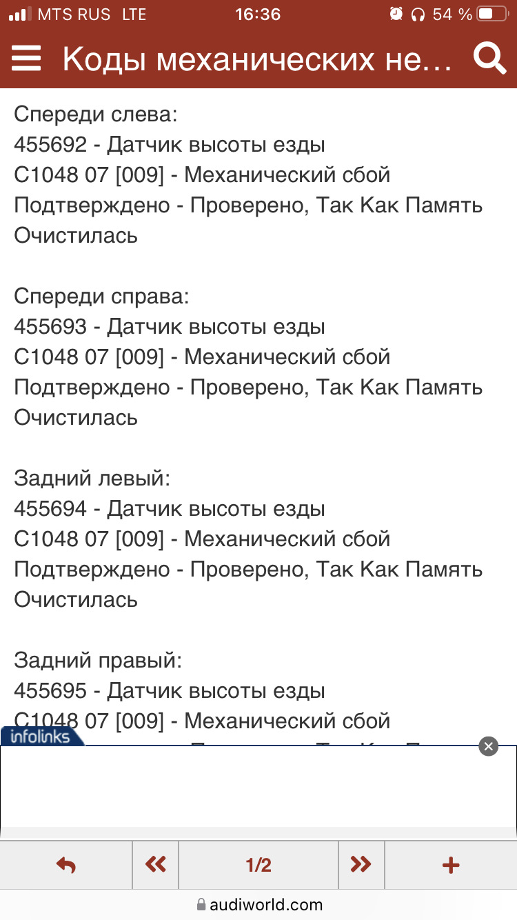 Фото в бортжурнале Audi A7 Sportback (1G)