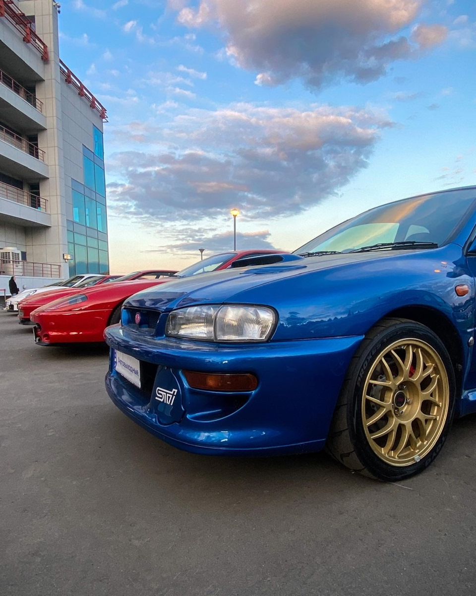 По выставкам — Subaru Impreza WRX STI (GD), 2 л, 2006 года | встреча |  DRIVE2