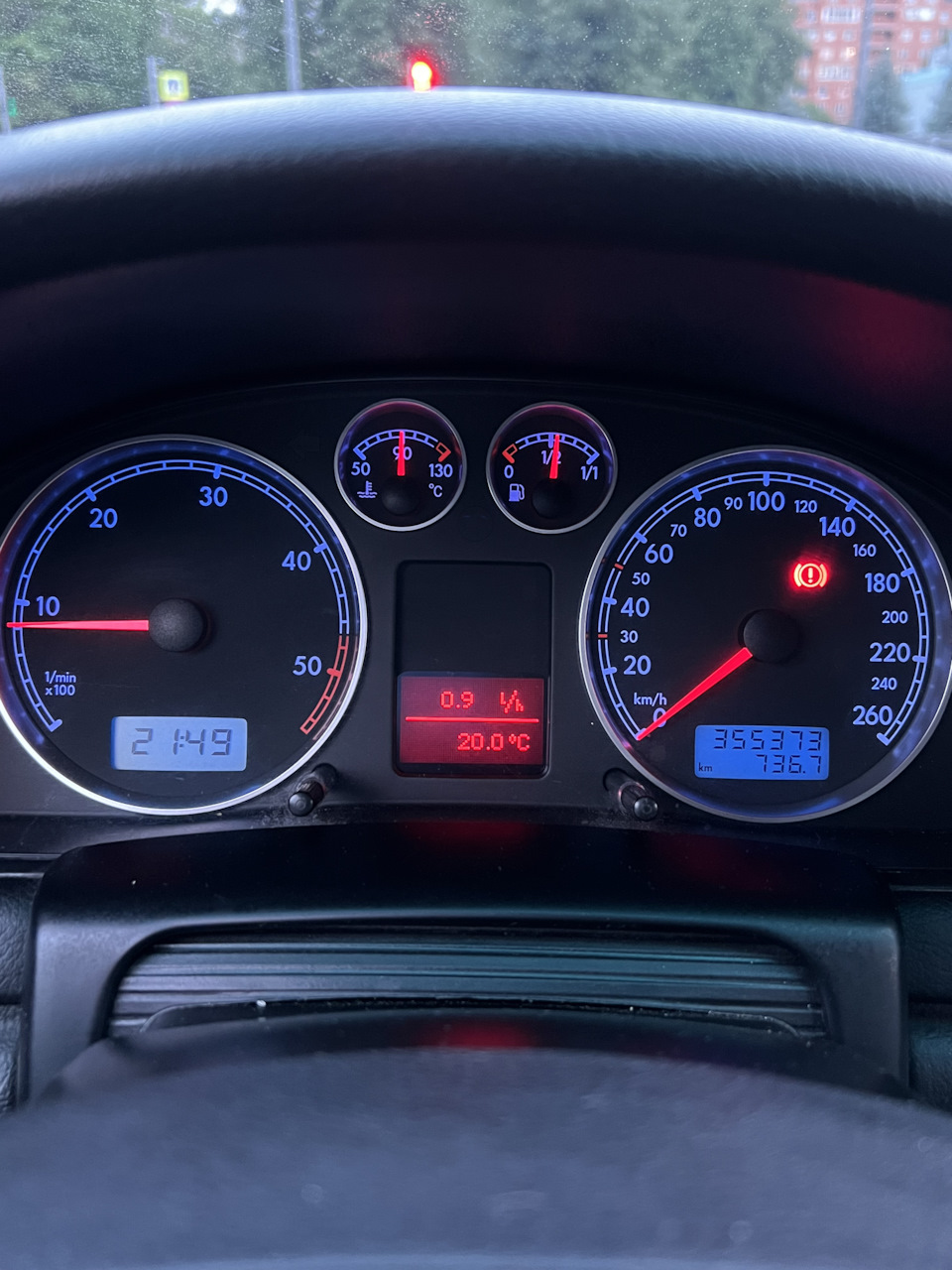 У кого какой расход на холостых? — Volkswagen Passat Variant (B5), 1,9 ...