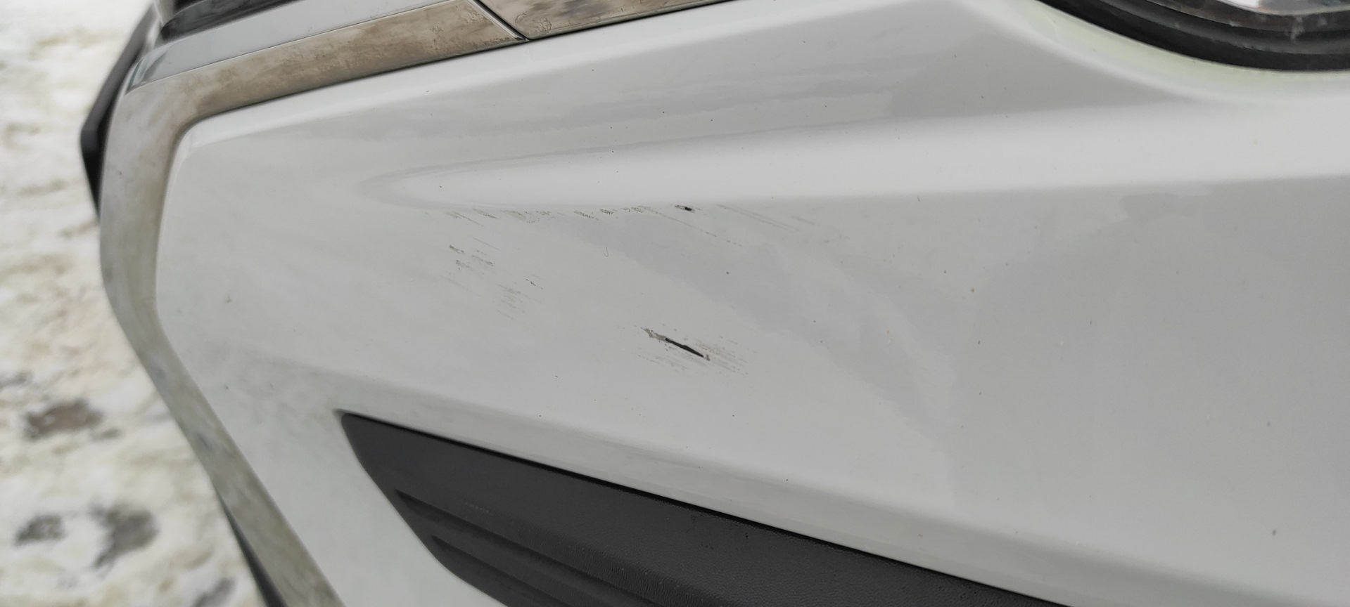 5⃣Решение по царапина на бампере. — Lada Vesta (NG), 1,6 л, 2023 года ...