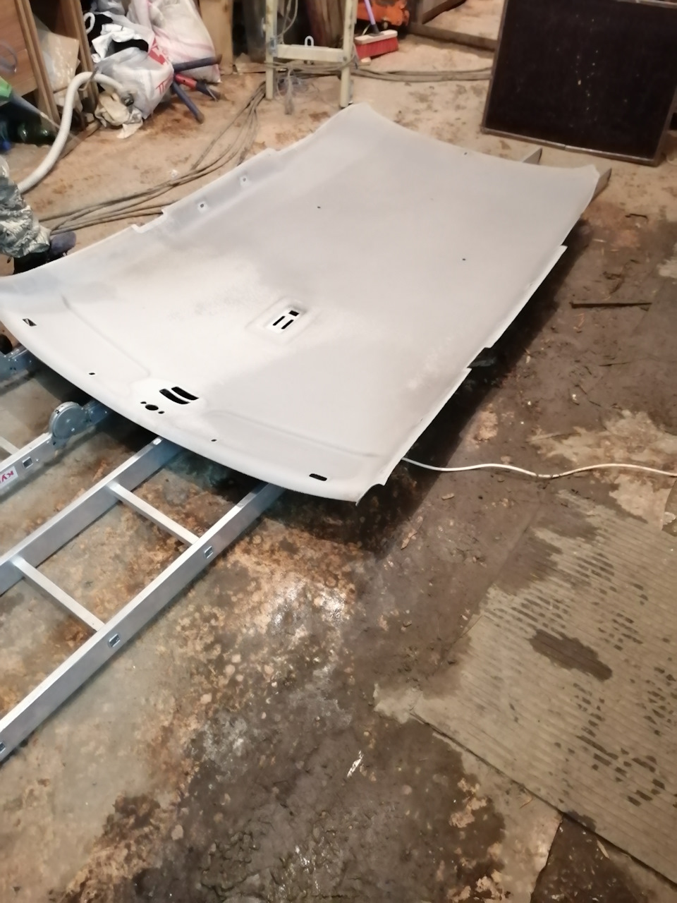 Чистка потолка шевроле нива — Chevrolet Niva, 1,7 л, 2008 года | другое ...