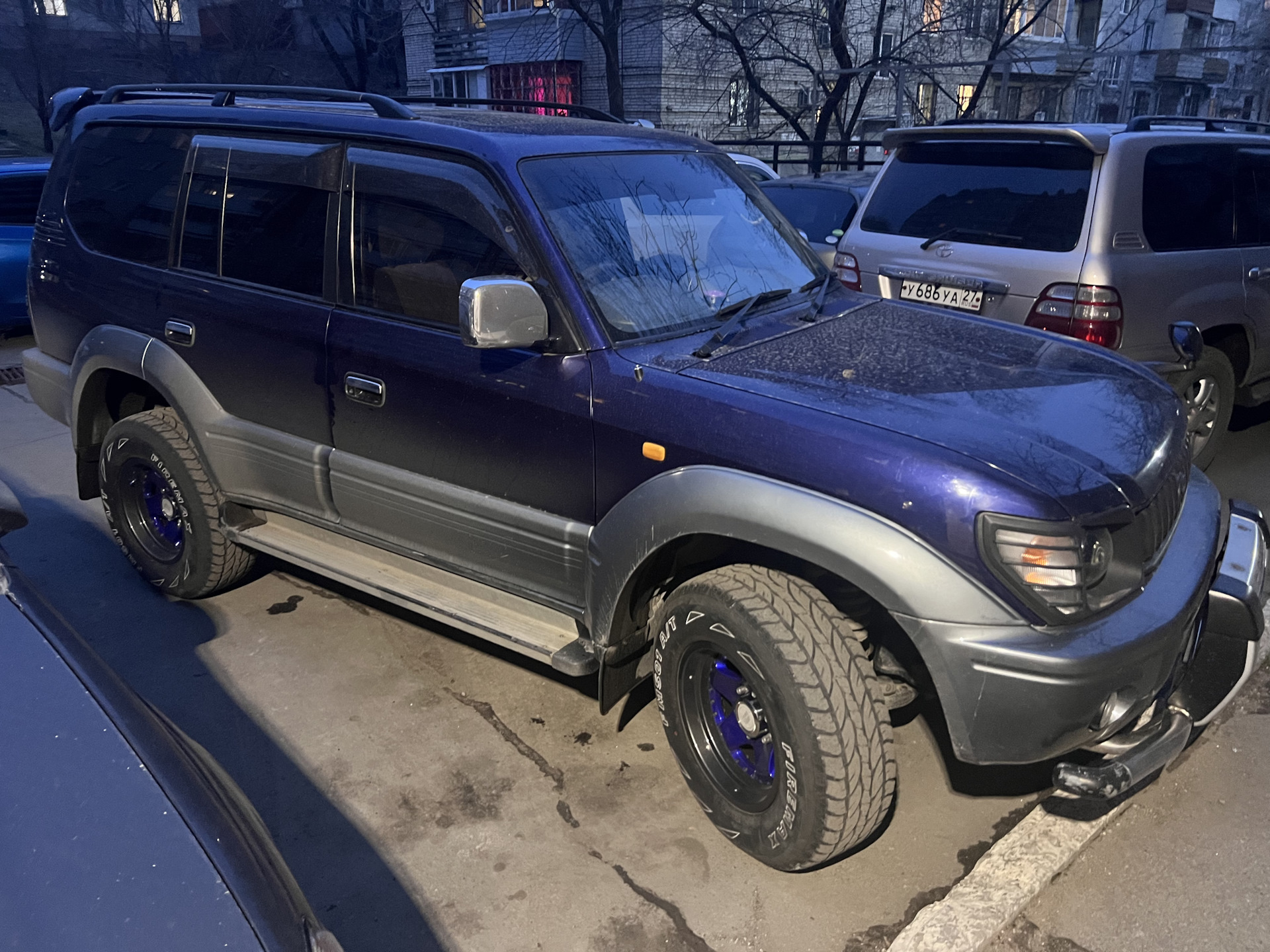 Сезонная переобувка — Toyota Land Cruiser Prado 90-series, 3,4 л, 1997 ...