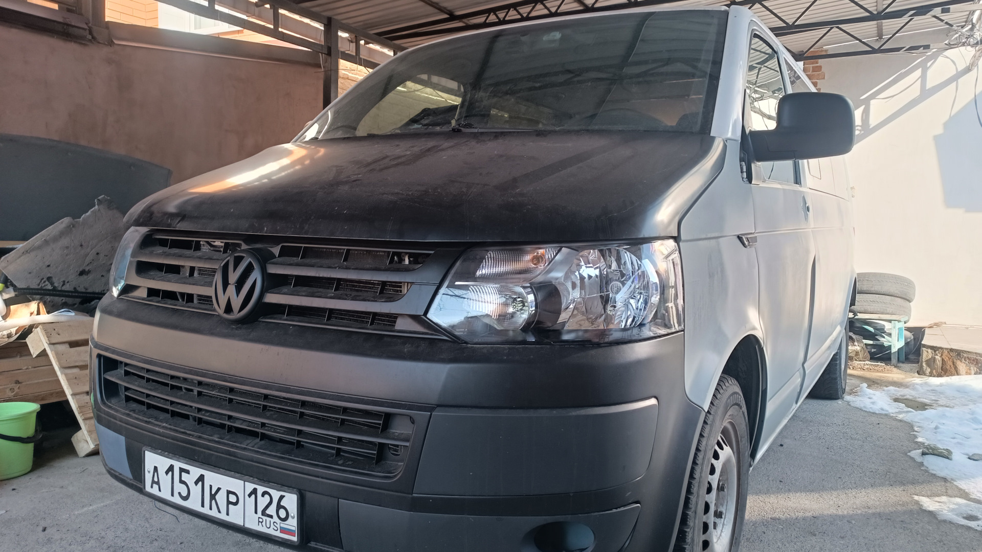 Volkswagen Transporter T5 2.0 гибридный 2005 | Shuttle BUSik на DRIVE2