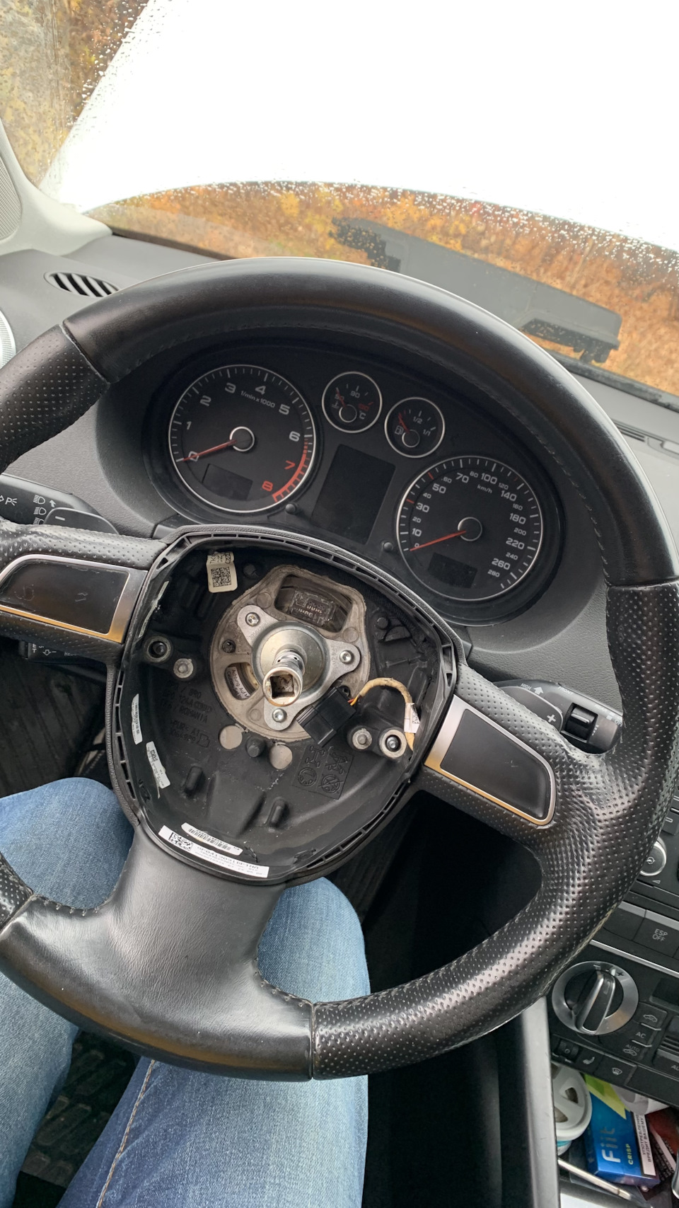 в процессе замены — Audi A3 (8P)