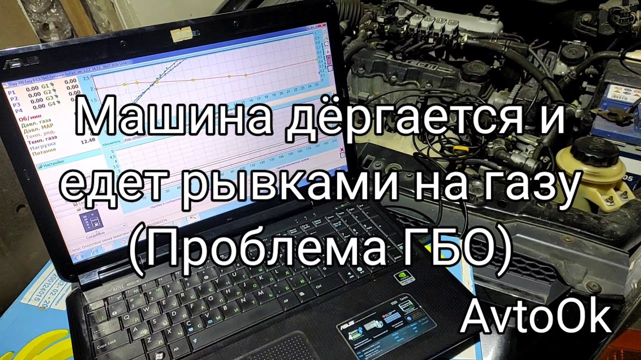 Машина едет рывками на газу. Почему дергается экран при просмотре видео.