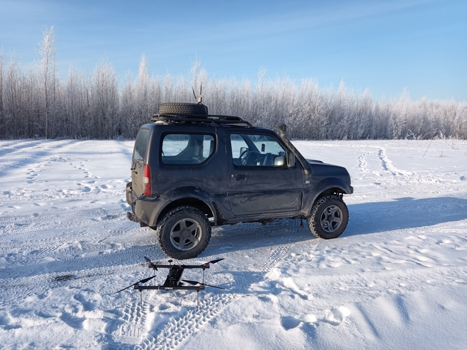Нас утро встречает прохладой — 2 — Suzuki Jimny (1G), 1,3 л, 2014 года ...