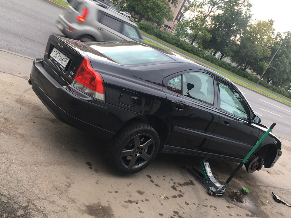 Прокатка/правка колесных дисков — Volvo S60 R, 2,5 л, 2004 года ...