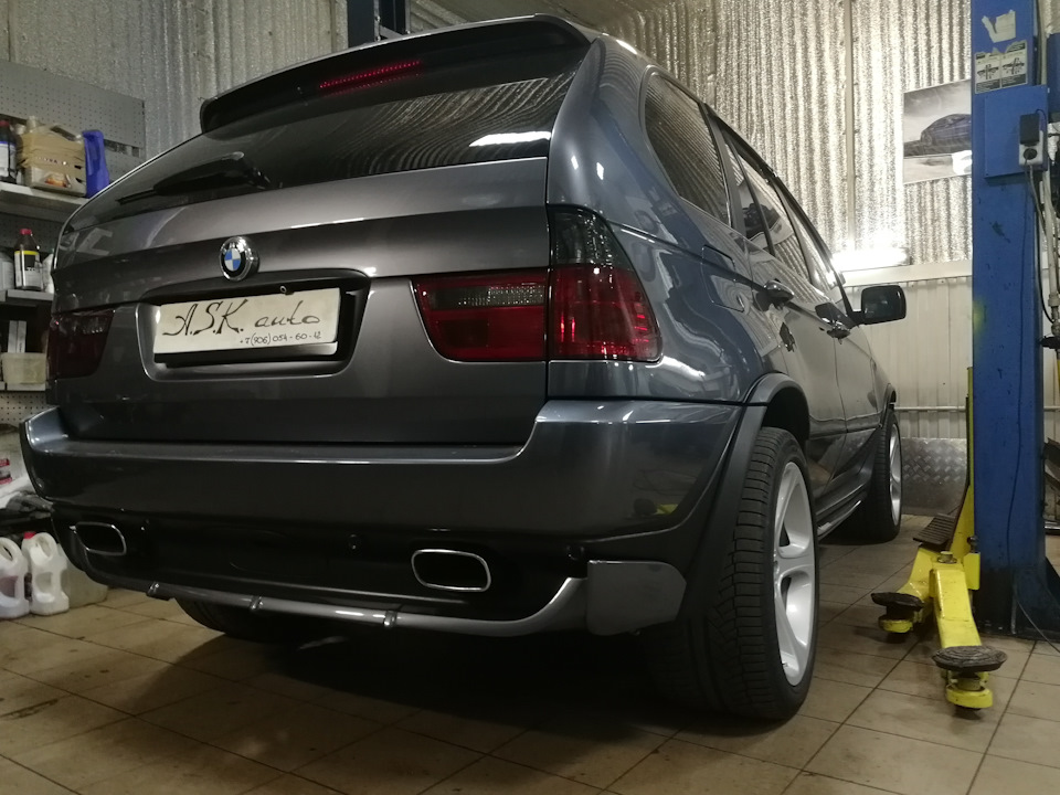 Bmw e53 x5 удалить катализатор