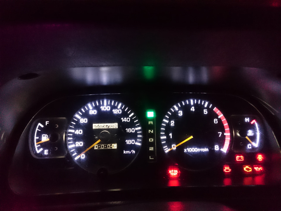 Пересветил приборку 20летнему ведру с болтами — Toyota Land Cruiser ...