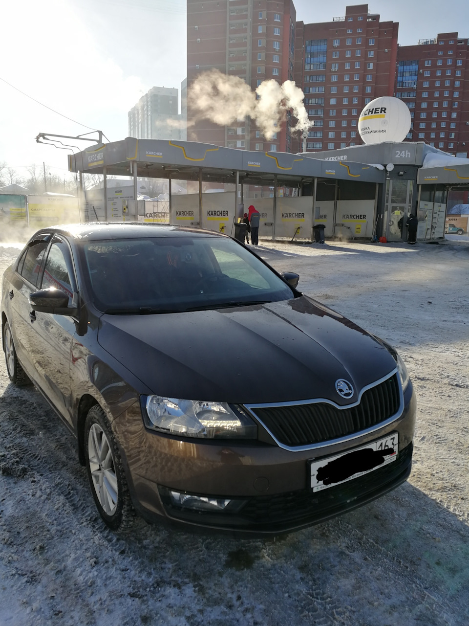 отзыв Eva ковры от KOMATTO + мойка самообслуживания в Самаре возле ЦАВ —  Skoda Rapid (1G), 1,4 л, 2017 года | наблюдение | DRIVE2