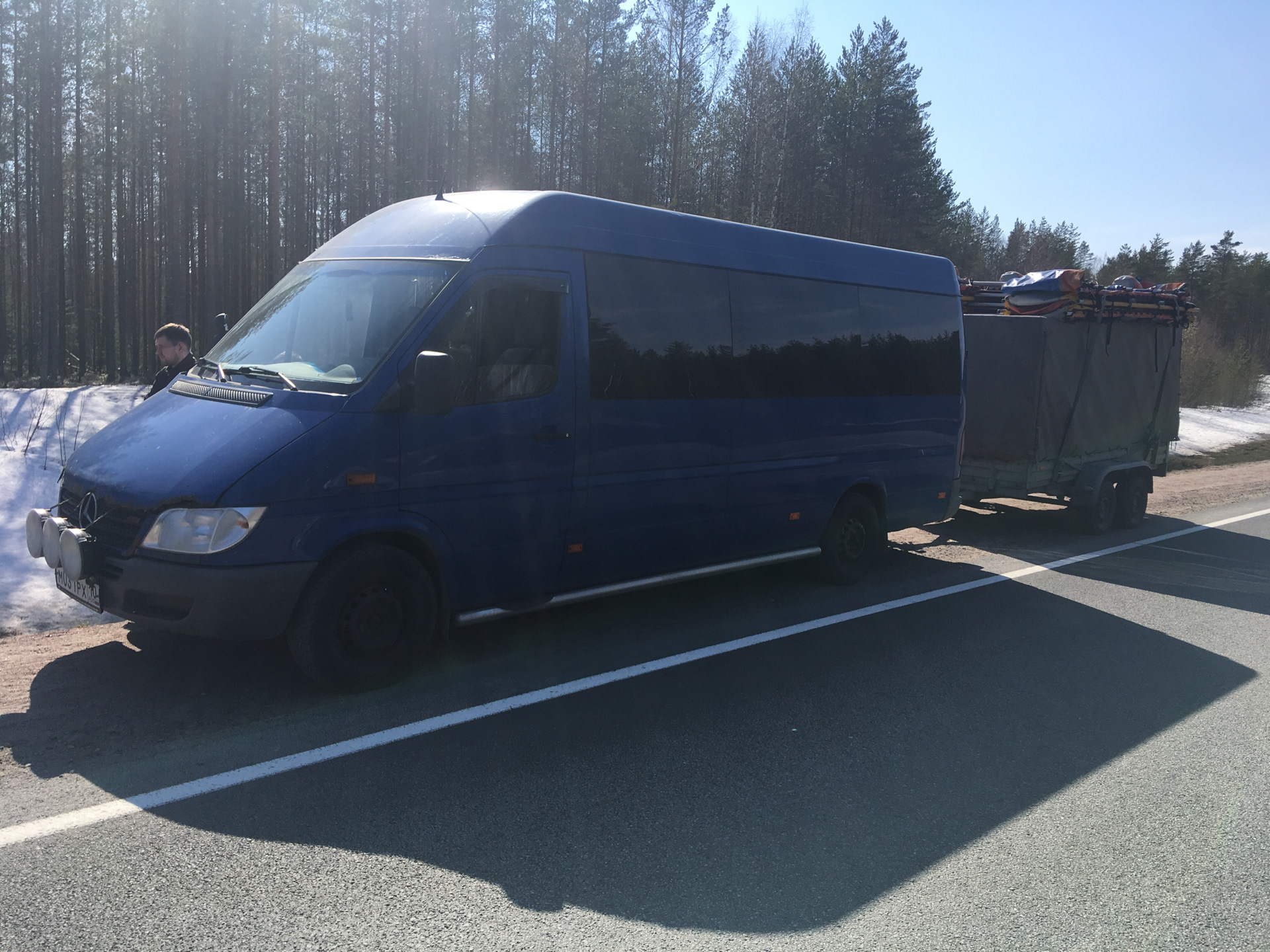 Mercedes Benz Sprinter прицепы