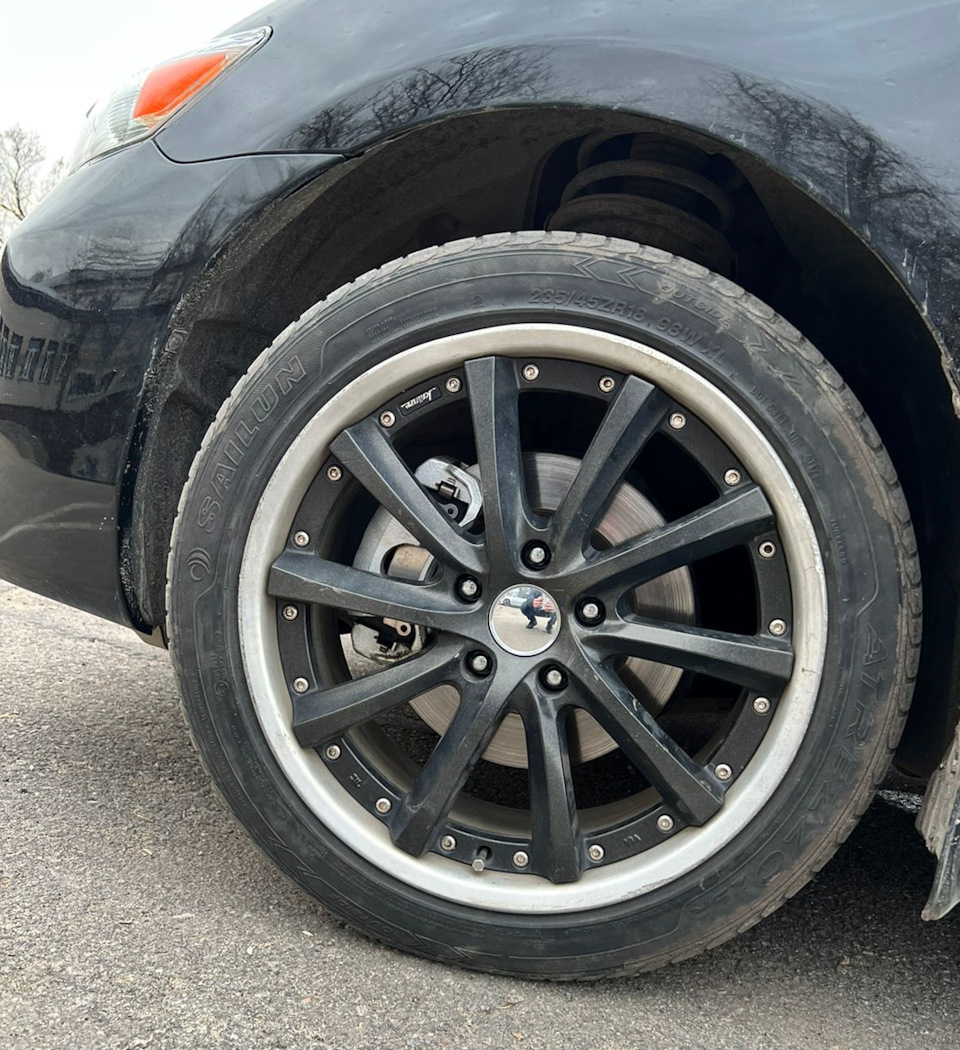 Разборные диски KRANZE! — Toyota Camry (XV40), 2,4 л, 2011 года ...