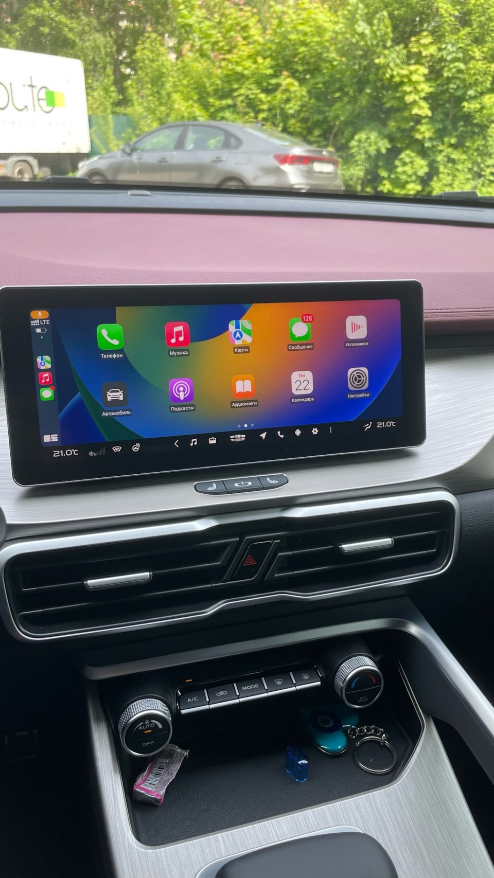 Carplay — Geely Coolray, 1,5 л, 2023 года | аксессуары | DRIVE2