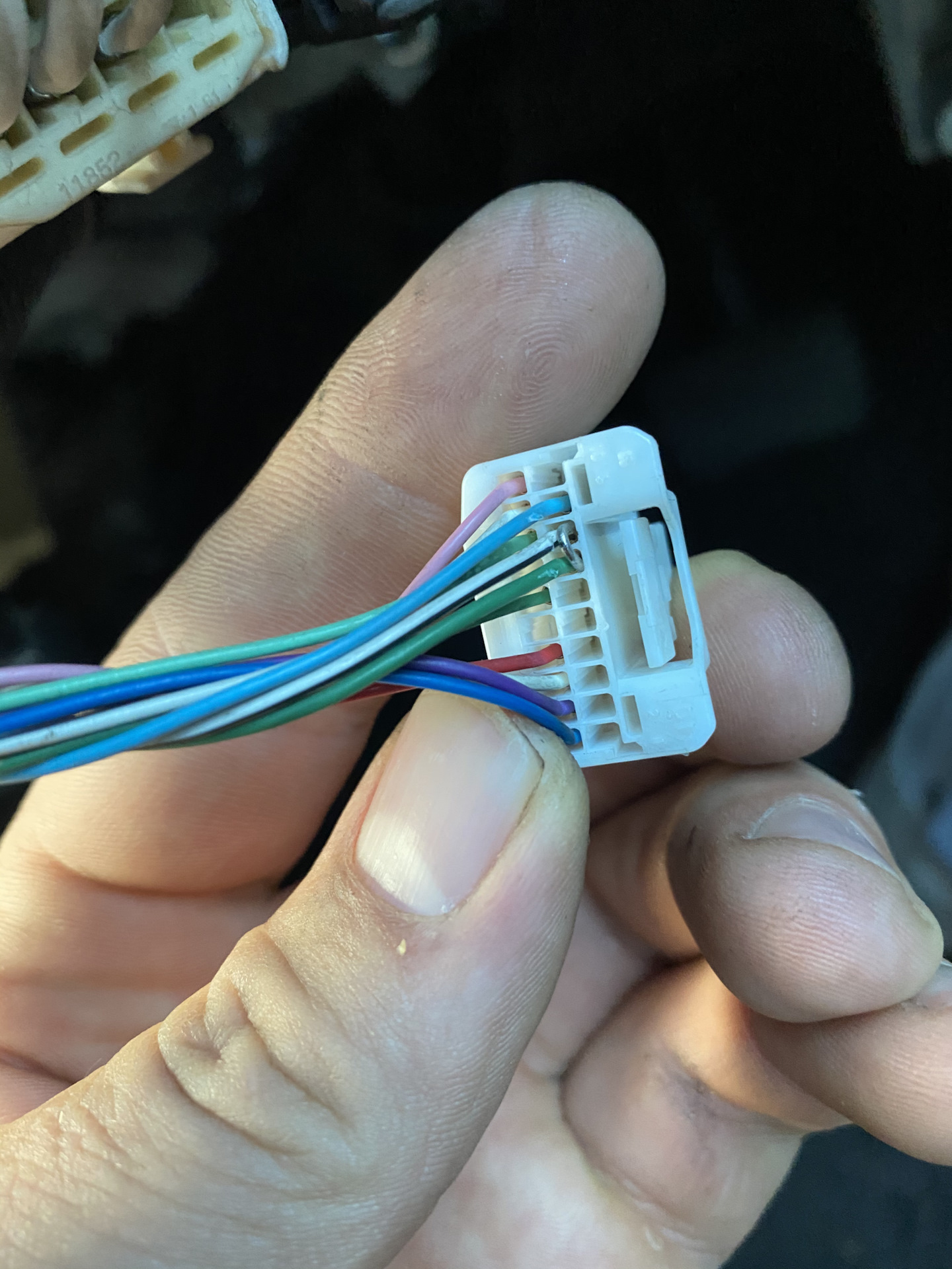 Противотуманный свет ПТФ подключение к штатной проводке TOYOTA COROLLA ...