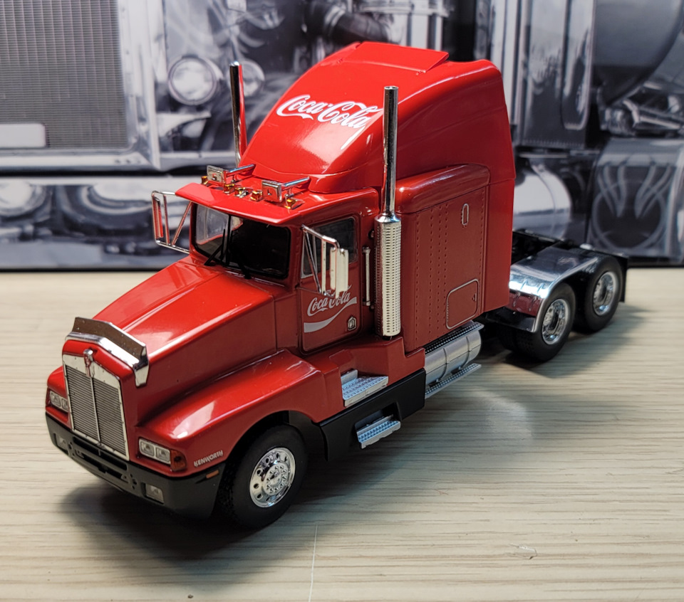 kenworth t600 coca cola 1:43 — Сообщество «Масштабные Модели» на DRIVE2