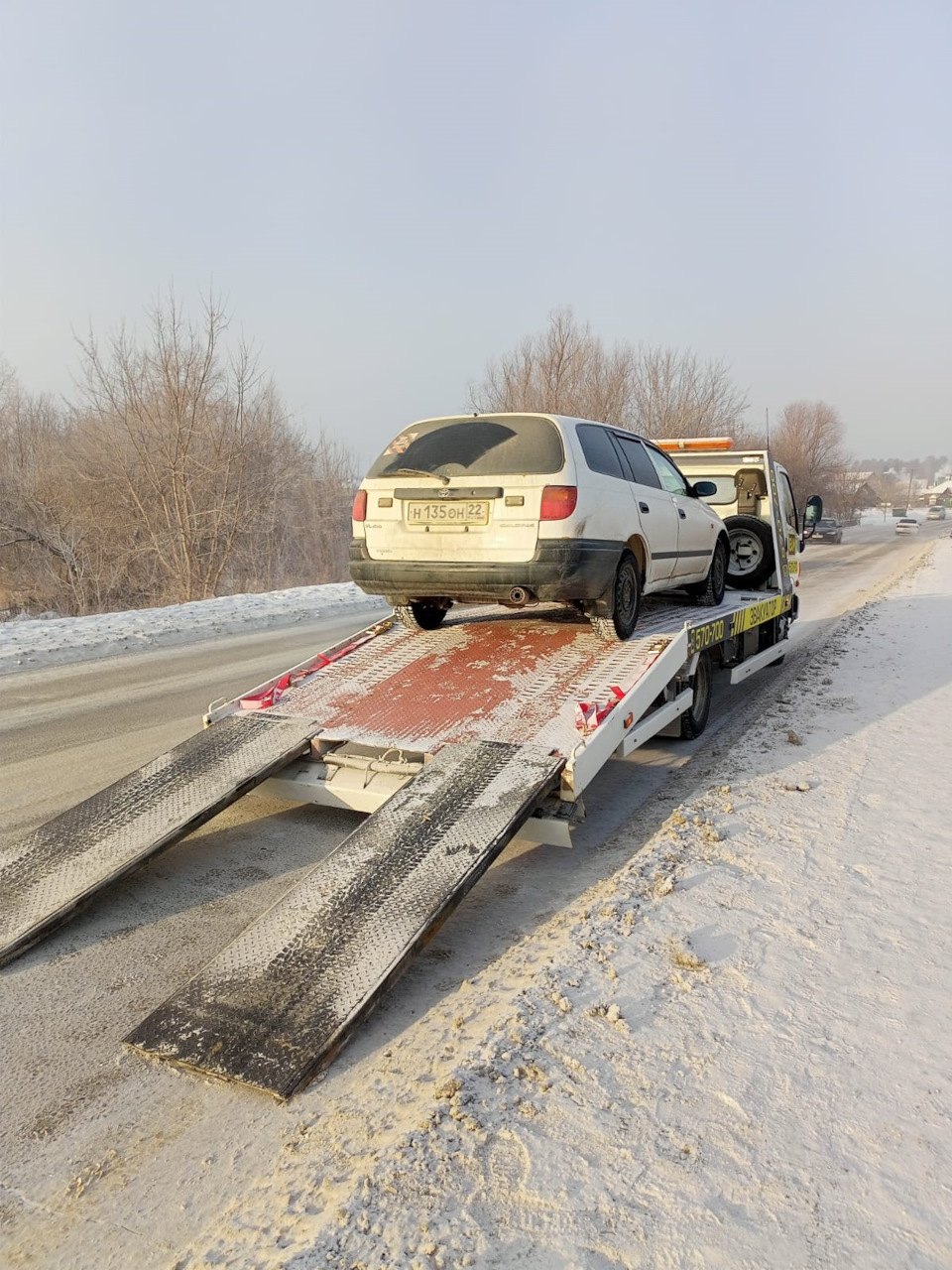Срезало зубья на ремне ГРМ — Toyota Caldina (190), 2 л, 2001 года ...