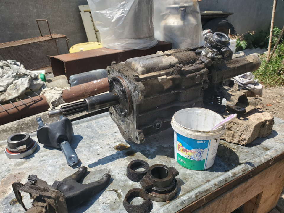 Замена выжимного подшипника и траблы авиации. — ГАЗ 31029, 2,4 л., 1994 ...